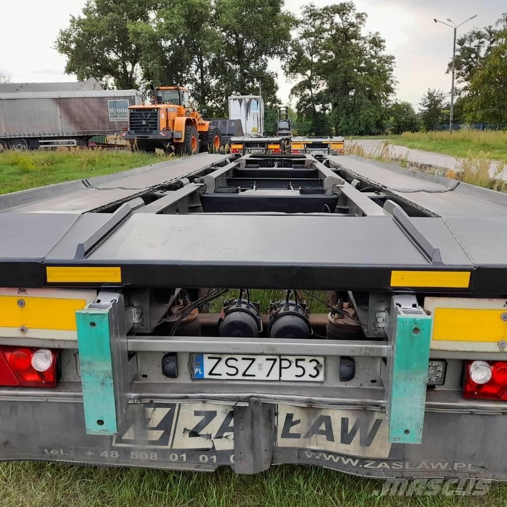 Zaslaw D-659-K2-BNB Remolques portacontenedores