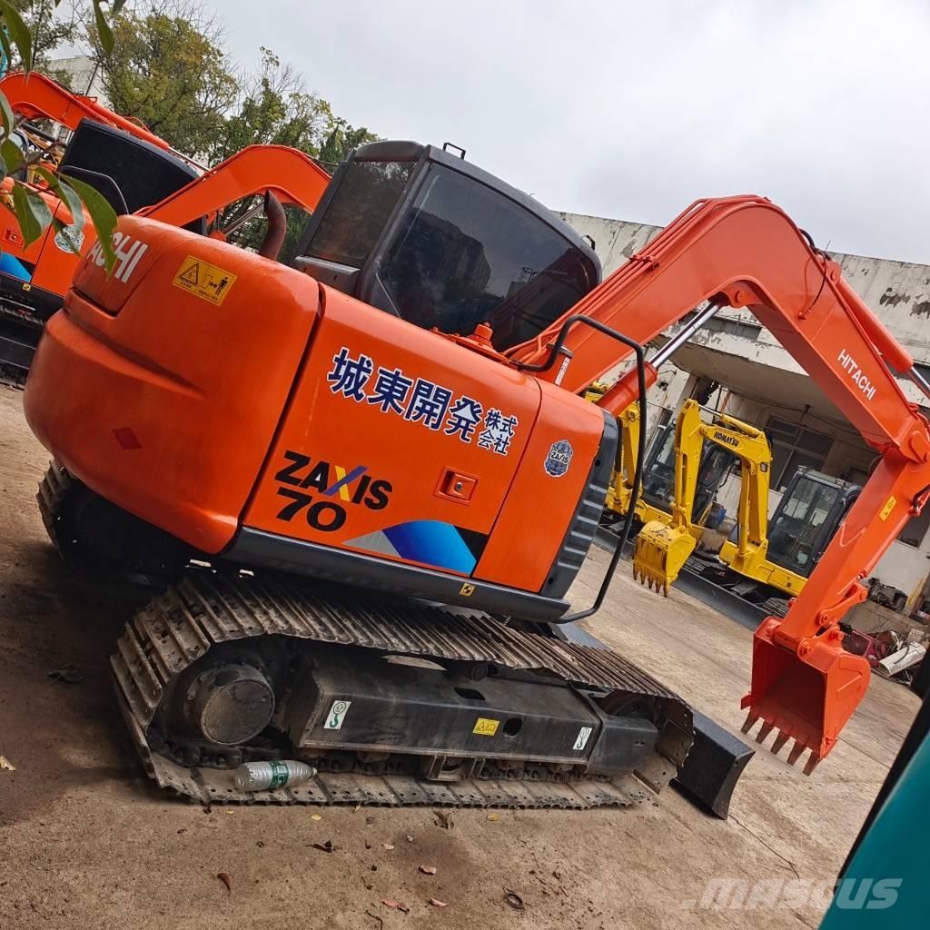 Hitachi ZX 70 Excavadoras sobre orugas