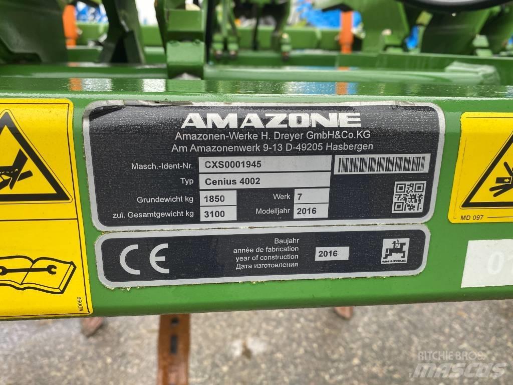 Amazone Cenius 4002 Cultivadoras