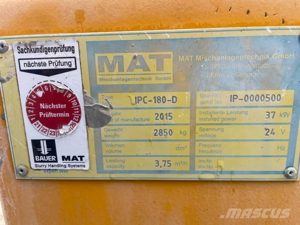 Bauer MAT IPC 180-D Otros