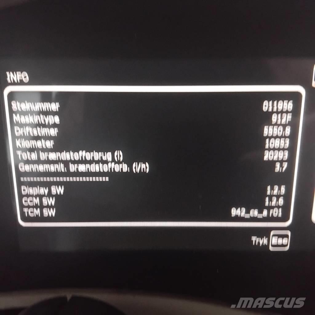 Hydrema 912FS Camiones de volteo rigidos