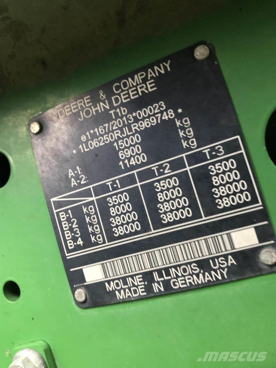 John Deere 6250R Tractores