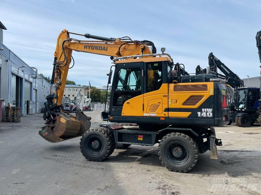 Hyundai HW140 Excavadoras de ruedas