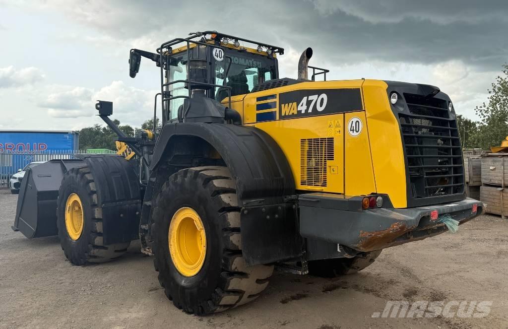 Komatsu WA470-8 Cargadoras sobre ruedas