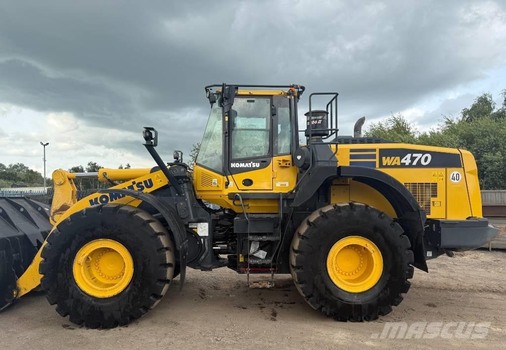 Komatsu WA470-8 Cargadoras sobre ruedas