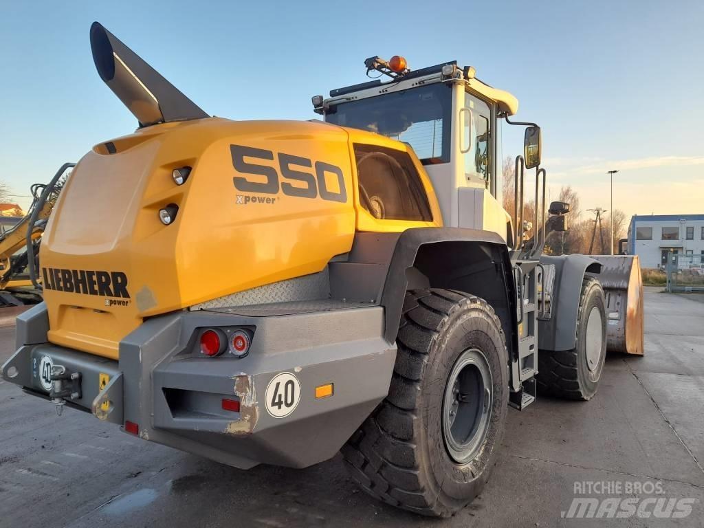 Liebherr L 550 Cargadoras sobre ruedas