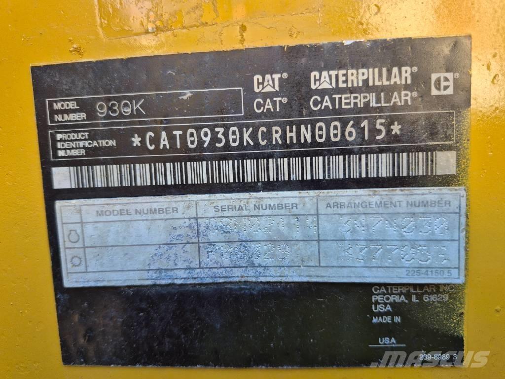 CAT 930 K Cargadoras sobre ruedas