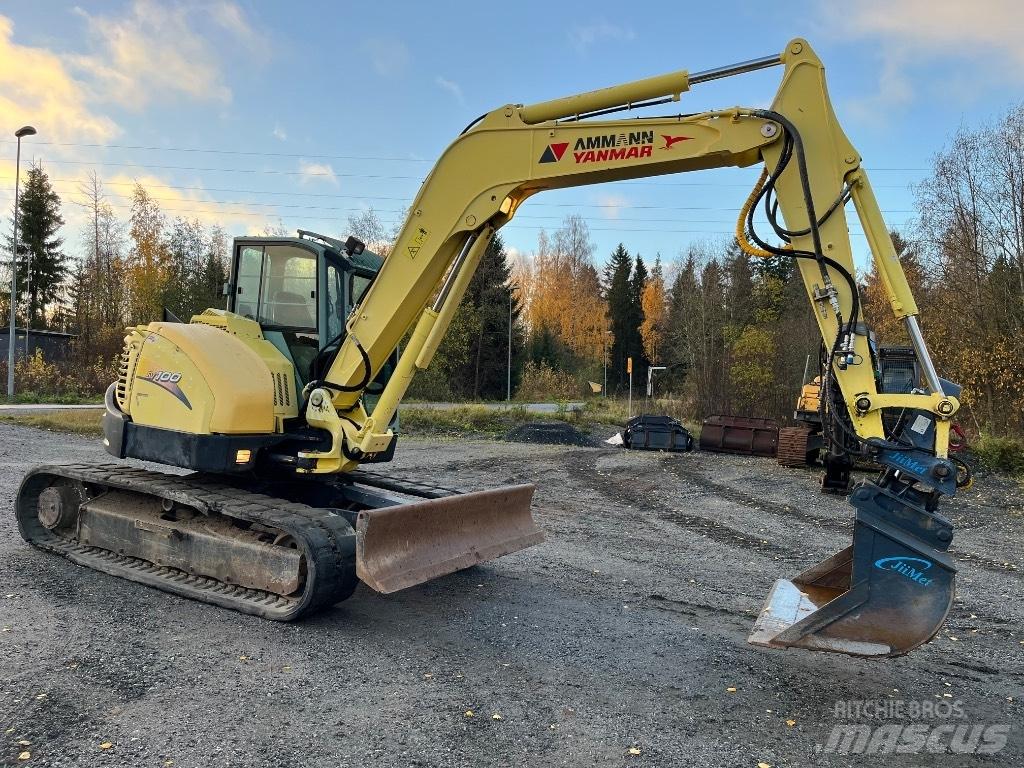 Yanmar SV 100 Excavadoras 7t - 12t