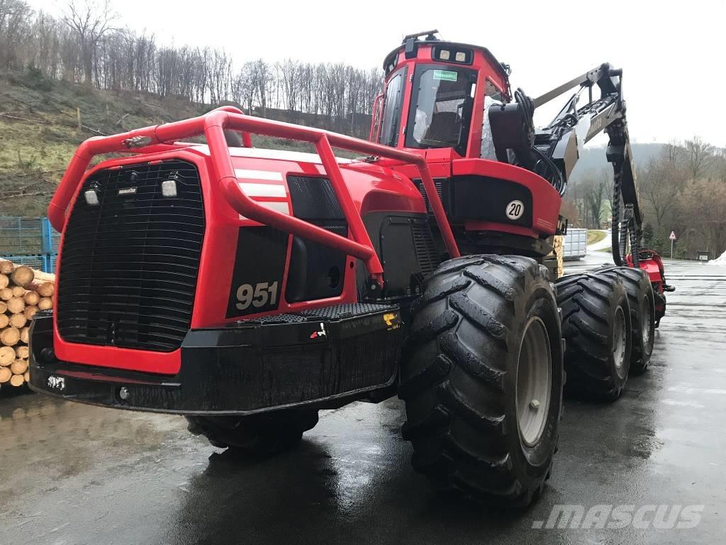 Komatsu 951 Cosechadoras