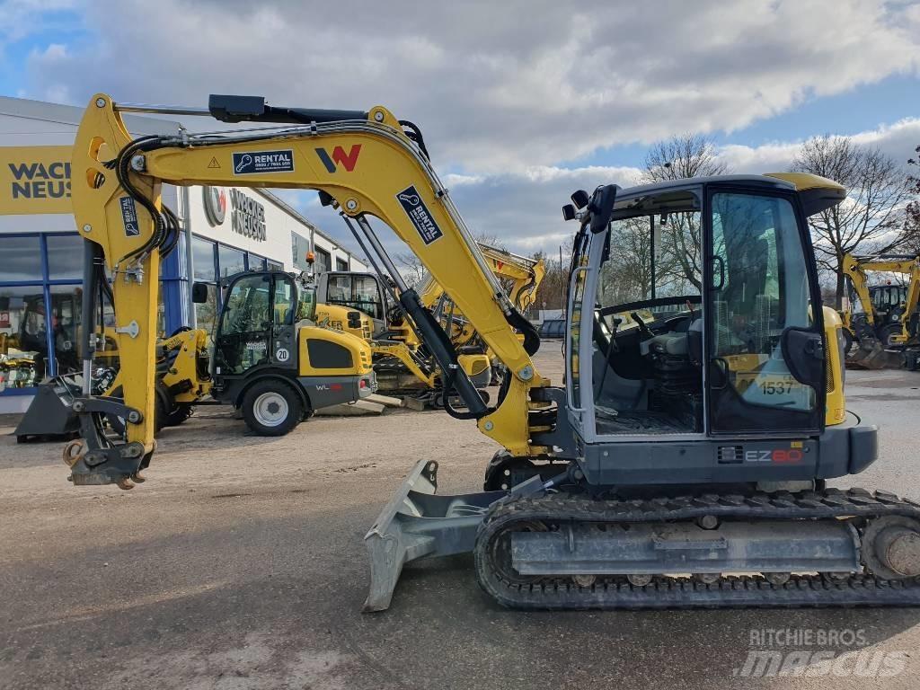 Wacker Neuson EZ80 Excavadoras sobre orugas