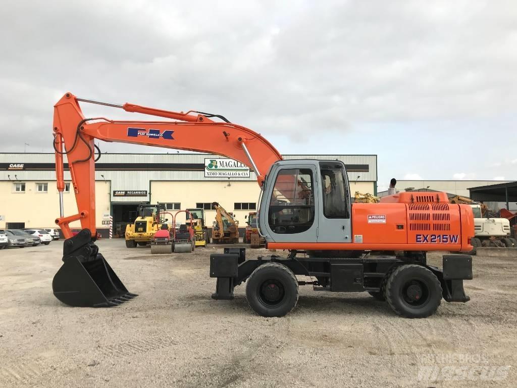 Fiat-Kobelco EX215W Excavadoras de ruedas