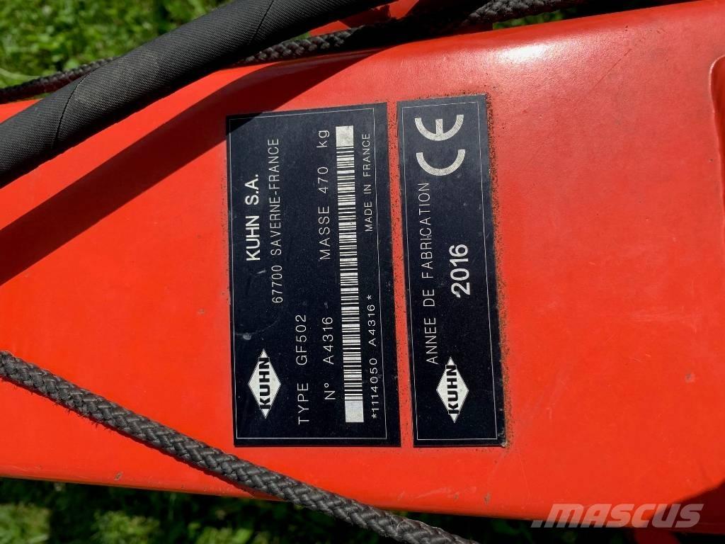 Kuhn GF 502 Rastrilladoras y rastrilladoras giratorias
