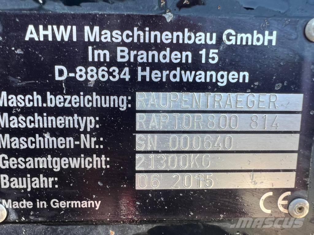 Prinoth Raptor 800 Trituradoras forestales