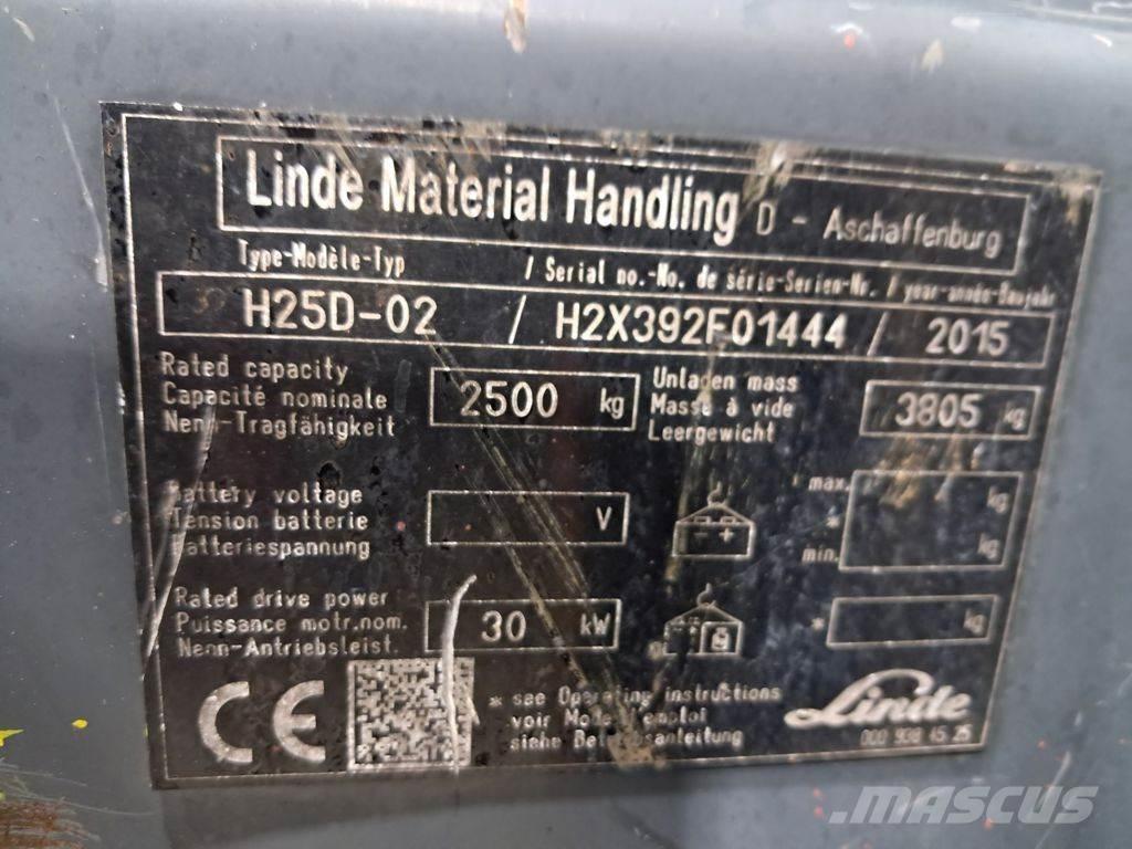 Linde H25D-02 Camiones diesel