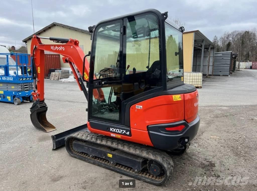 Kubota KX 027 Miniexcavadoras