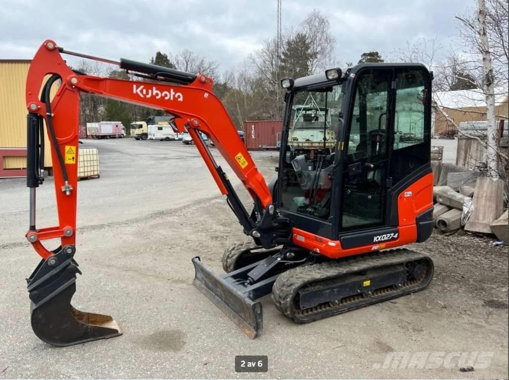 Kubota KX 027 Miniexcavadoras