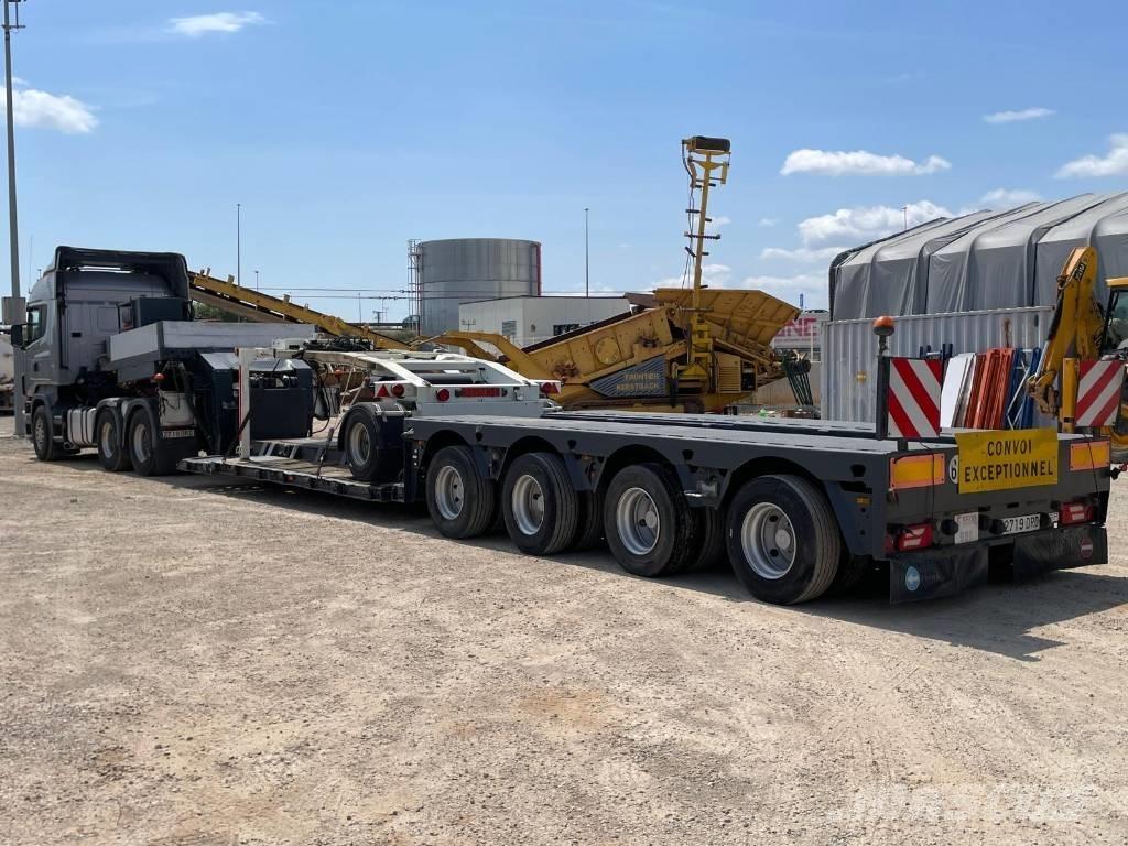 Scania R 580 Camiones de superficie plana/cabrestantes