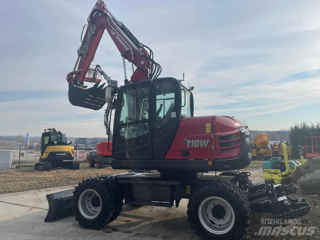 Yanmar B110W Excavadoras de ruedas