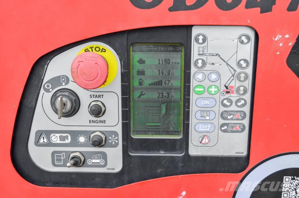 Manitou ManGo 12 Plataformas con brazo de elevación manual