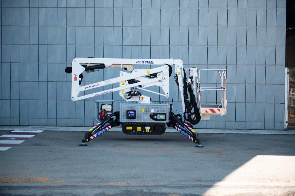 Oil & Steel Octopus 14 Plataformas con brazo de elevación manual