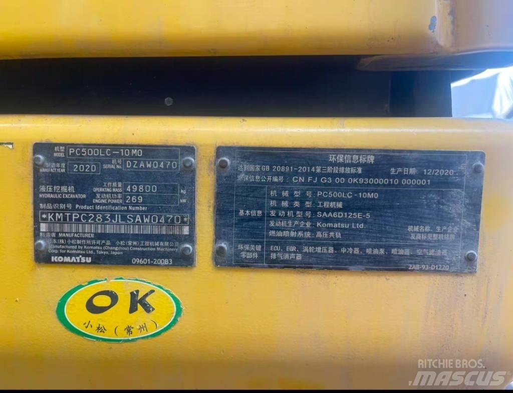 Komatsu pc500lc-10mo Excavadoras anfibio