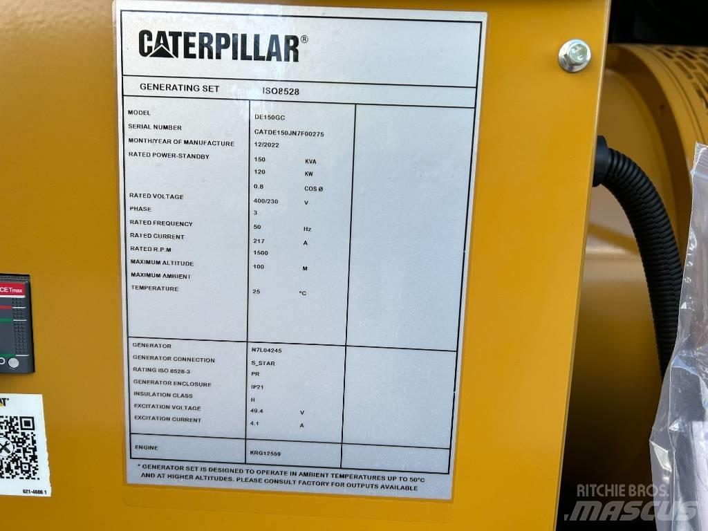 CAT DE 150 Generadores diésel