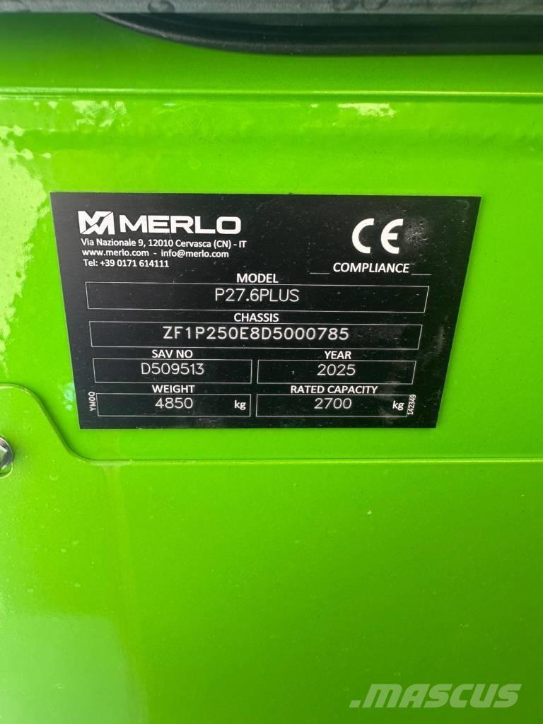 Merlo P 27.6 Plus Carretillas telescópicas
