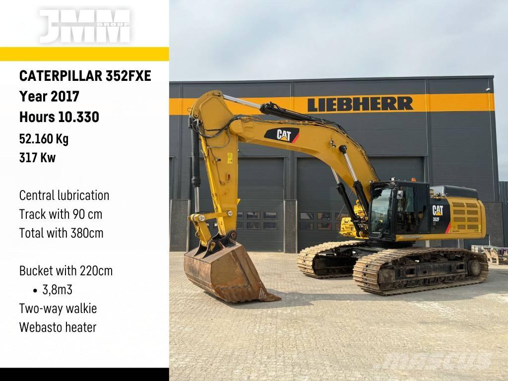 CAT 352 FXE Excavadoras sobre orugas