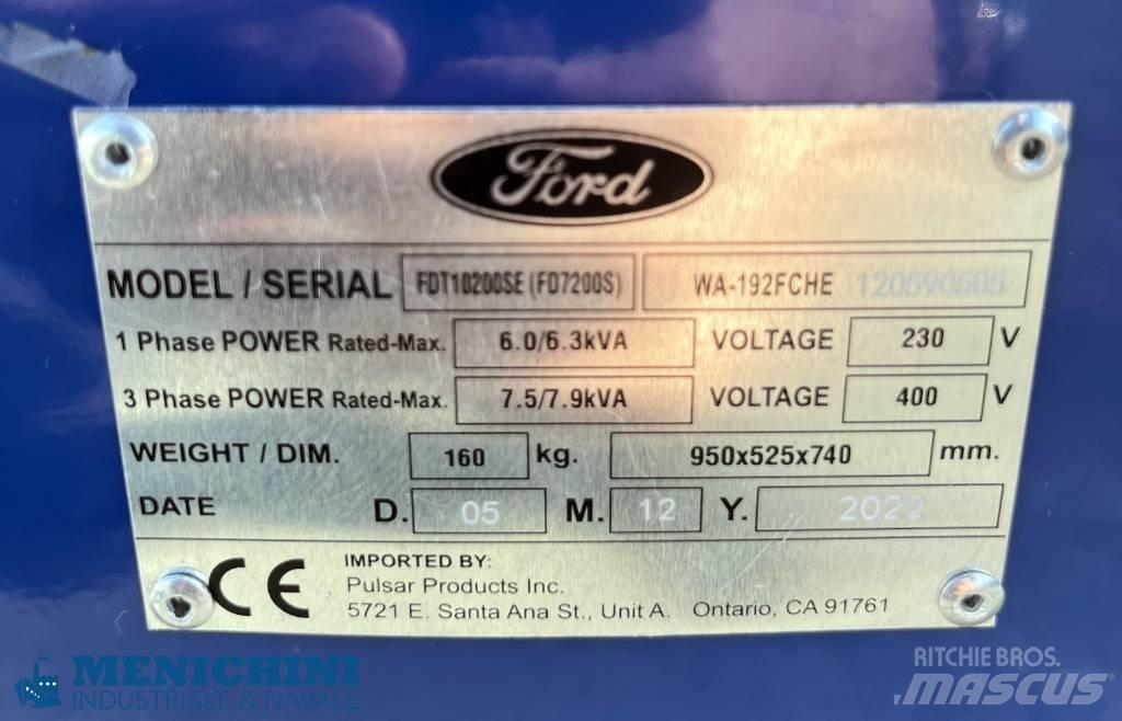 Ford FDT10200SE Generadores diésel