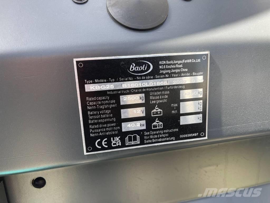 Baoli KBG 25 Camiones LPG