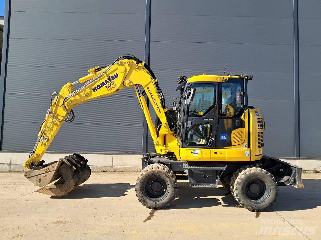 Komatsu PW98MR-11E0 Excavadoras de ruedas