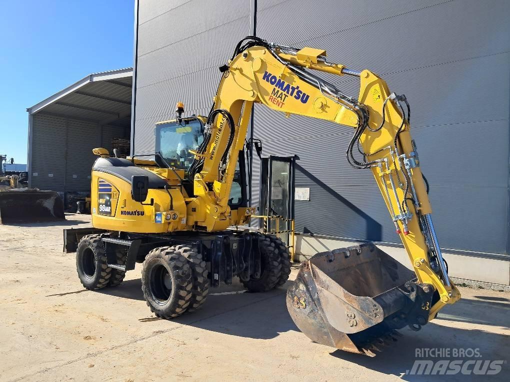 Komatsu PW98MR-11E0 Excavadoras de ruedas