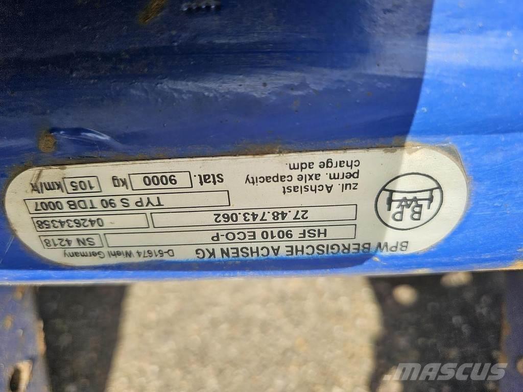 BPW HSF 9010 ECO-P Ejes