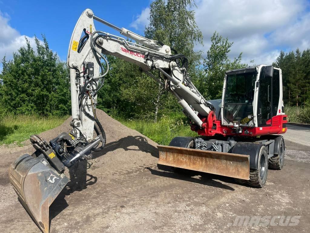 Takeuchi TB395W Excavadoras de ruedas
