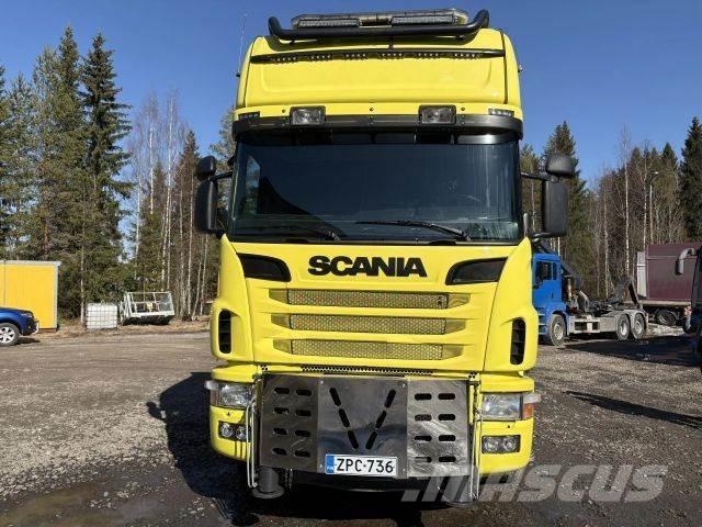 Scania R164G 8*4 Camiones grúa