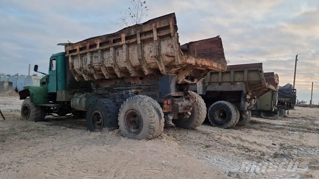 Kraz 255 B 6x6 Bañeras basculantes usadas
