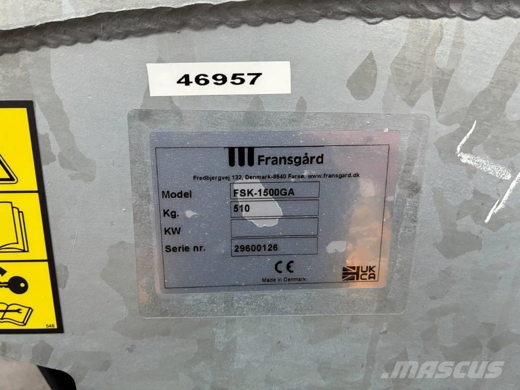 Fransgård FSK-1500 Esparcidoras de arena y sal