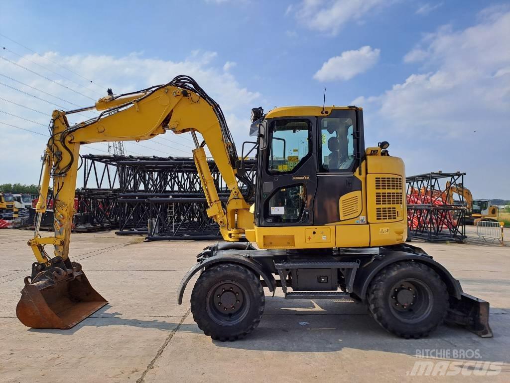 Komatsu PW118MR-11 Excavadoras de ruedas