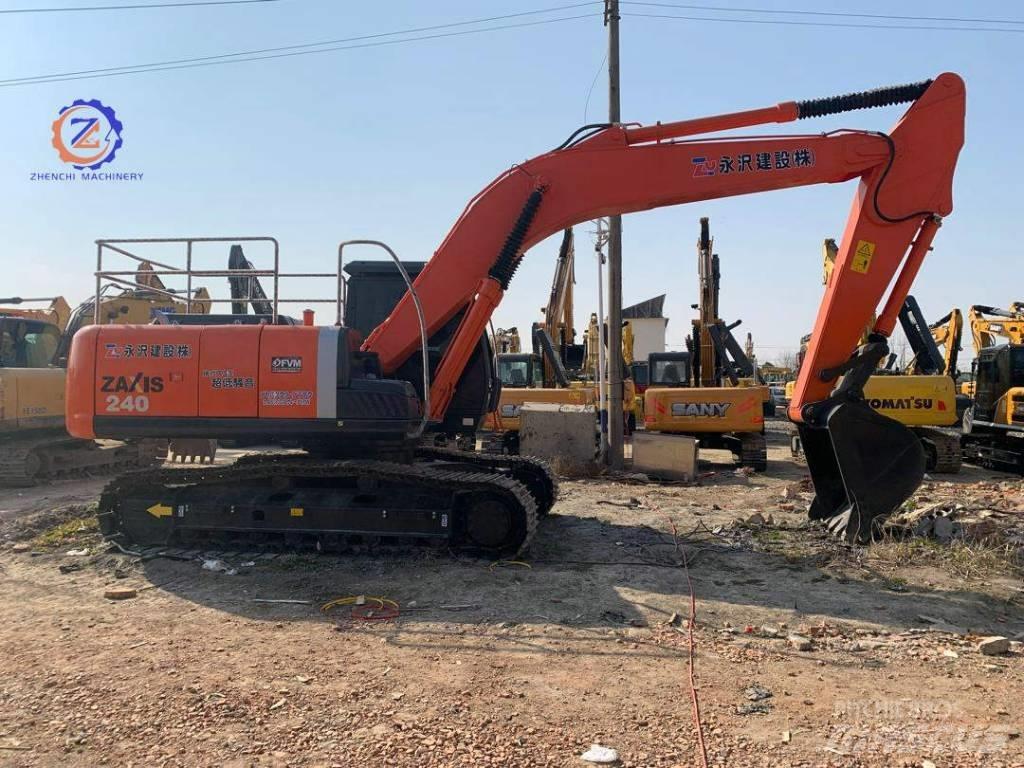 Hitachi ZX 240 Excavadoras sobre orugas