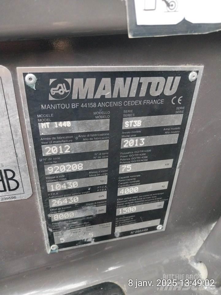 Manitou MT1440 Carretillas telescópicas