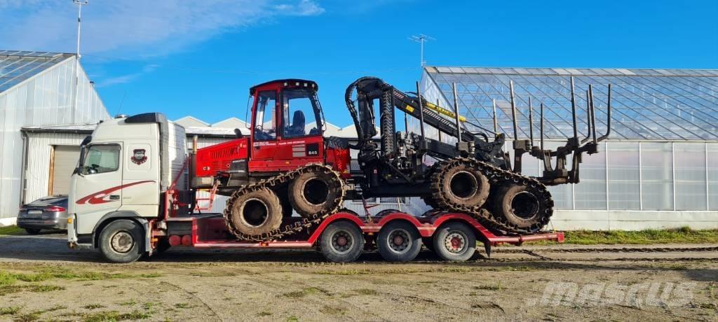 Volvo FH 12 500 Camiones de transporte de maquinaria forestal