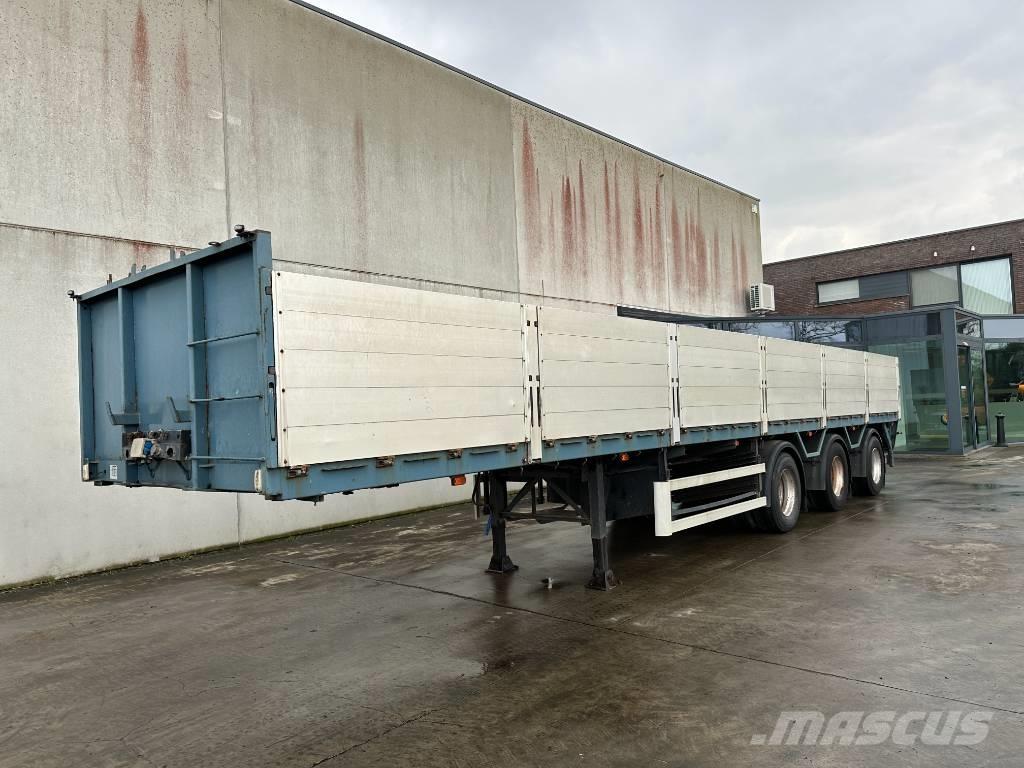 Pacton TPD 342 Semirremolques de plataformas planas/laterales abatibles