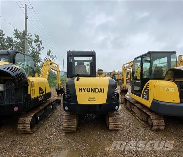 Hyundai 60 Excavadoras sobre orugas