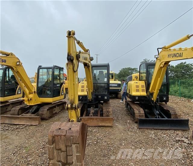 Hyundai 60 Excavadoras sobre orugas