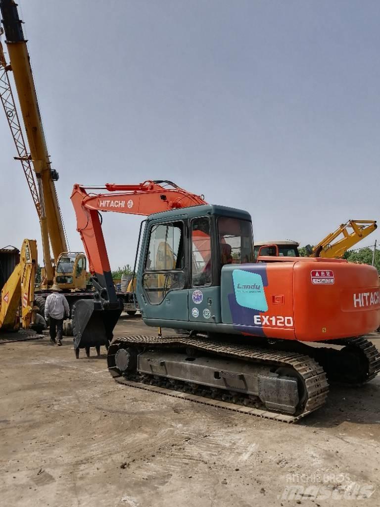 Hitachi EX 120 Excavadoras sobre orugas