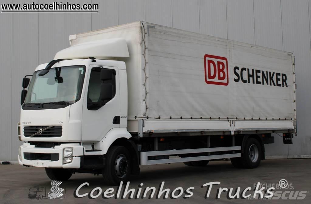 Volvo Fl 240 Camiones de caja de lona