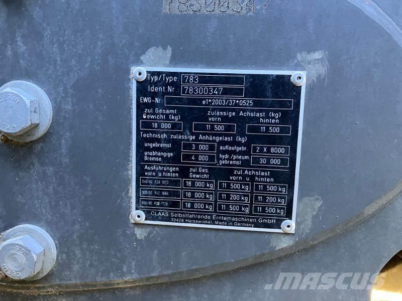 CLAAS XERION 5000 Tractores