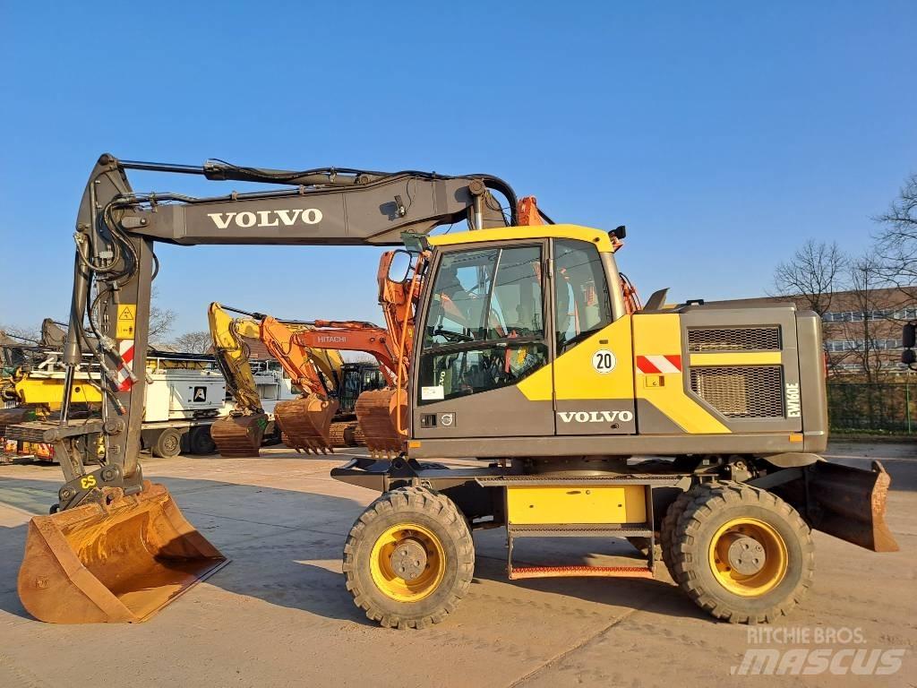 Volvo EW160E Excavadoras de ruedas