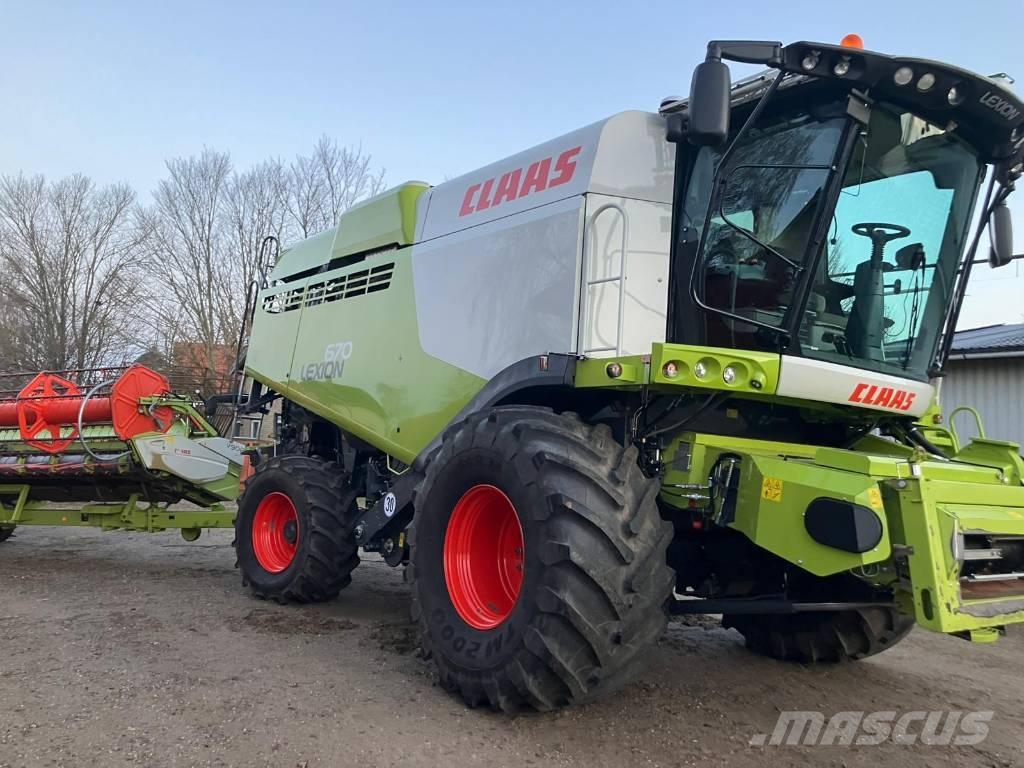 CLAAS Lexion 670 Cosechadoras combinadas