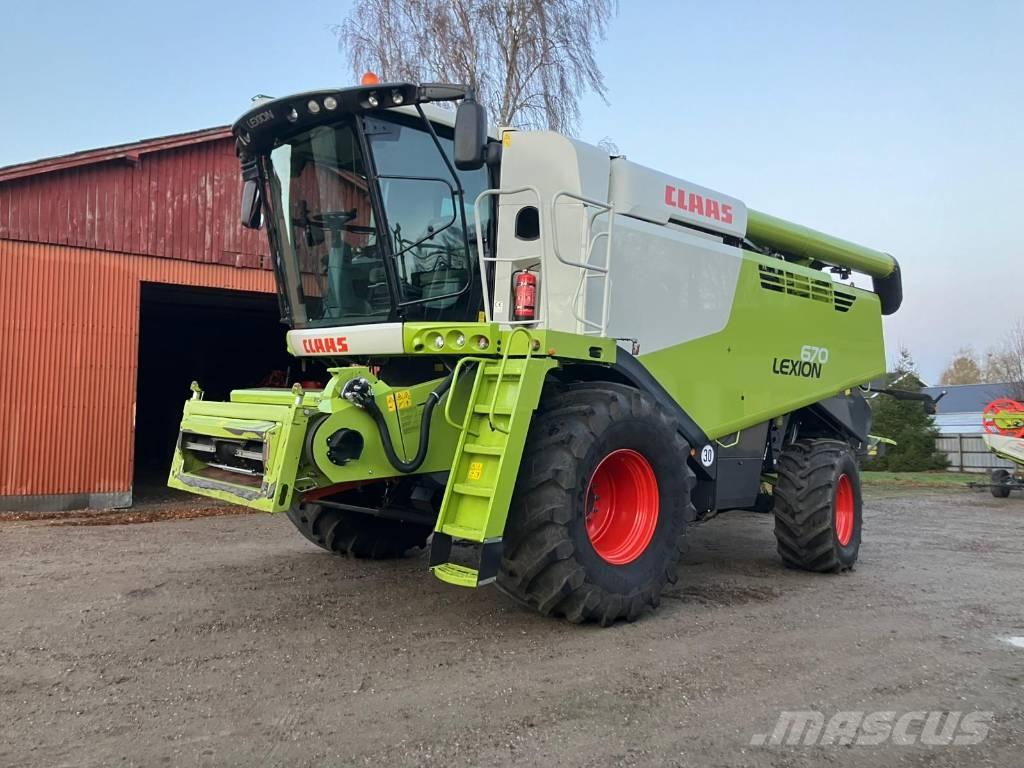 CLAAS Lexion 670 Cosechadoras combinadas